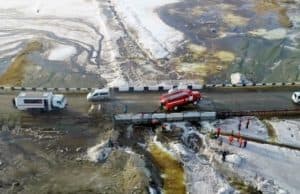 В Теньге расчистят и углубят русло реки В Теньге расчистят и углубят русло реки