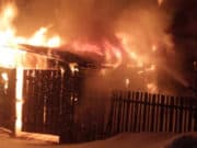 В Турочаке на пожаре погиб человек