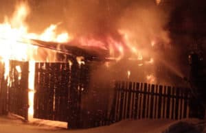 В Турочаке на пожаре погиб человек