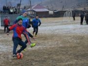 В Теньге прошел районный турнир по мини-футболу памяти участника СВО