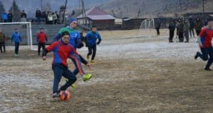 В Теньге прошел районный турнир по мини-футболу памяти участника СВО
