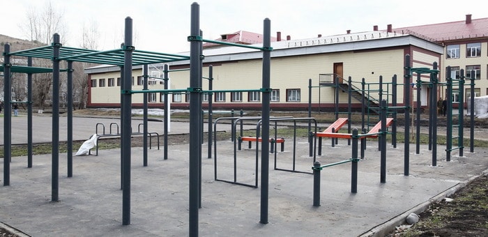 В Республике Алтай строятся новые спортплощадки