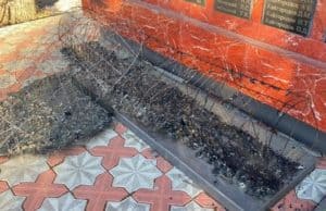 Школьника поставили на учет за поджог на Мемориале славы в Майме