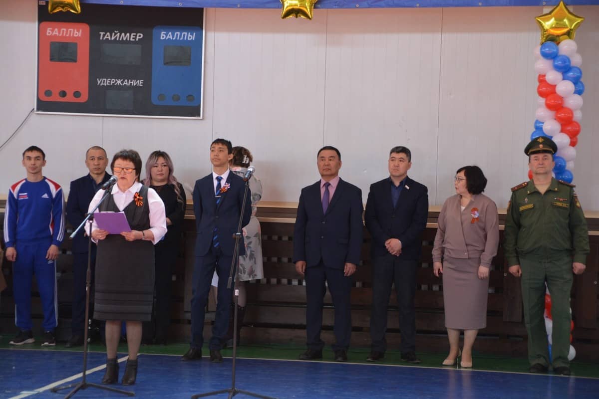 Открытие "Парт Героев" в Онгудае