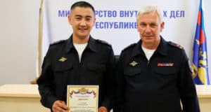 В конкурсе профессионального мастерства победил участковый из Кош-Агача