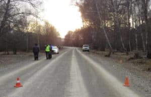 13-летняя девочка села за руль мотоцикла и попала в ДТП