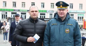 Медалью МЧС России «За содружество во имя спасения» награжден Владимир Щербинин