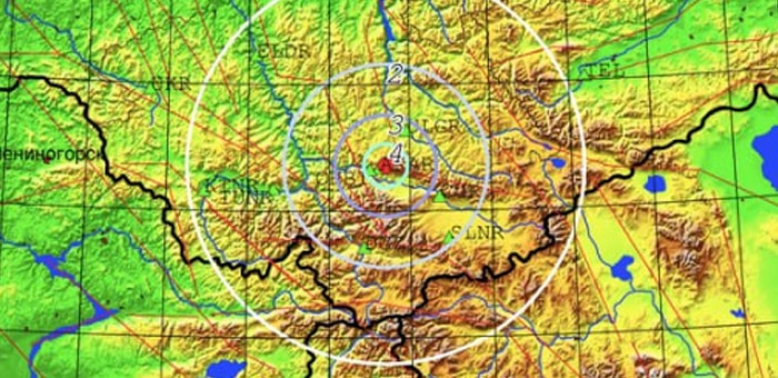 В Улаганском районе произошло землетрясение