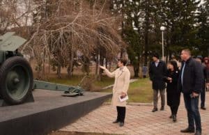 Горно-Алтайск готовится ко Дню Победы
