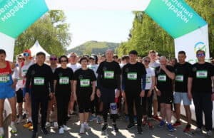 На Алтае впервые прошел «Зеленый марафон»
