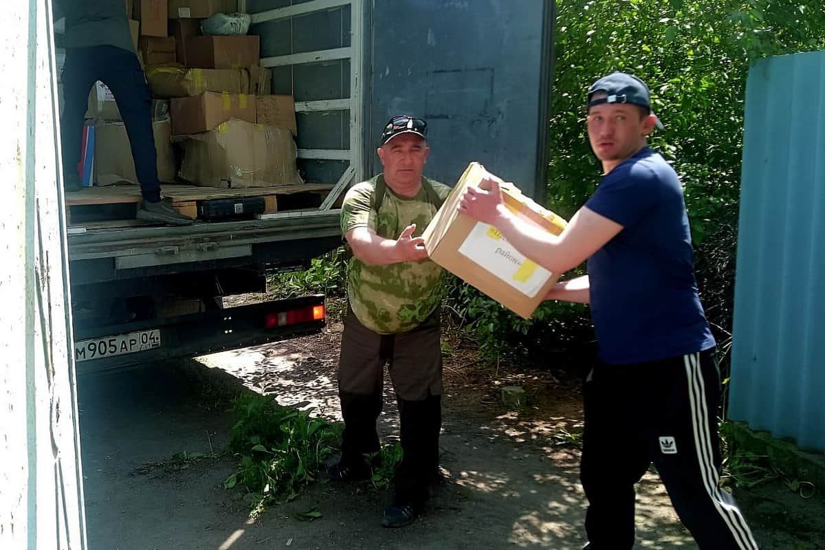 В ЛНР доставили гуманитарный груз из Республики Алтай 