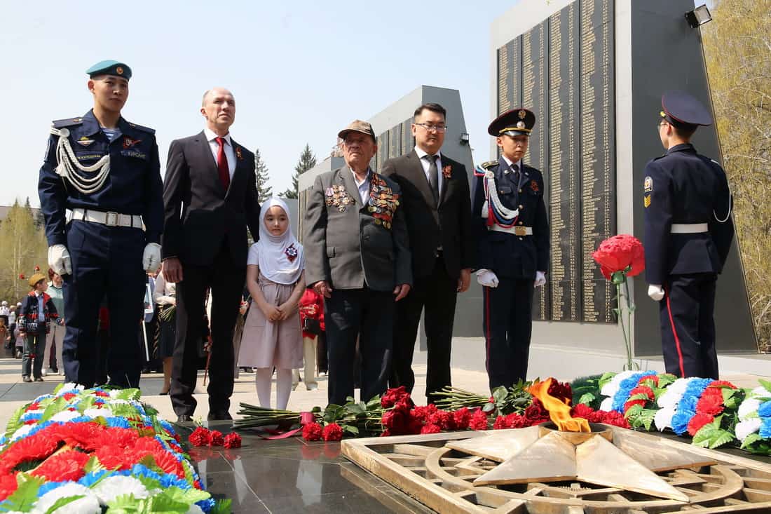 В Республике Алтай отпраздновали День Победы 