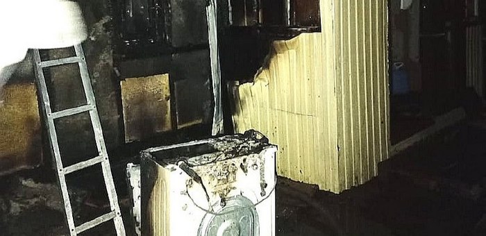 В Кош-Агаче горел двухквартирный дом