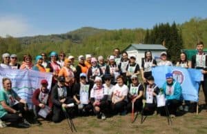 В Горно-Алтайске прошли соревнования по северной ходьбе