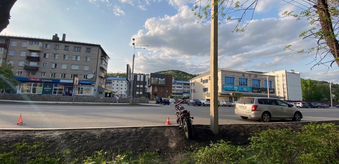 Мотоциклист без прав пострадал в ДТП в Горно-Алтайске