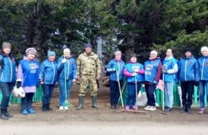 Перед Днем Победы в Республике Алтай проходят субботники