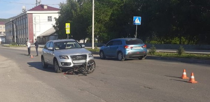 «Автоледи» сбила девочку с велосипедом на пешеходном переходе