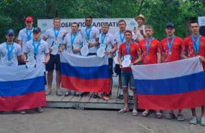 Команда ГАГУ выиграла открытый Чемпионат Азии по рафтингу