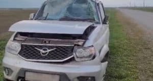 Женщина-водитель не справилась с обгоном, 6-летний мальчик госпитализирован