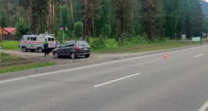 Водитель из Алтайского края отправил в больницу байкера из Москвы