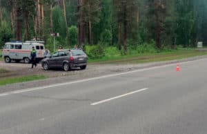 Водитель из Алтайского края отправил в больницу байкера из Москвы