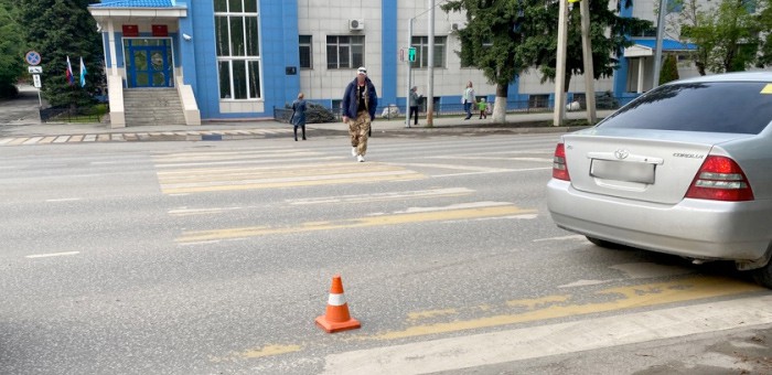 Женщину сбили на пешеходном переходе в Горно-Алтайске