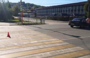 Еще один пешеходный переход закрывают в Горно-Алтайске Опасный пешеходный переход ликвидируют в Горно-Алтайске