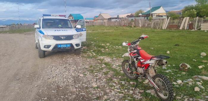 С начала года на Алтае произошло 11 ДТП с мотоциклистами