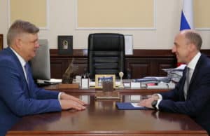 Крупные стройки и инвестпроекты: Олег Хорохордин встретился с Анатолием Серышевым Крупные стройки и инвестпроекты: Олег Хорохордин встретился с Анатолием Серышевым