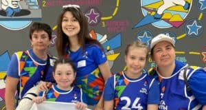 Юные спортсменки с ОВЗ представили Алтай на соревнованиях по роллер-спорту в Уфе