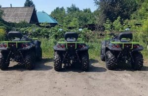Лесникам передали три квадроцикла Лесникам в районах передали три квадроцикла