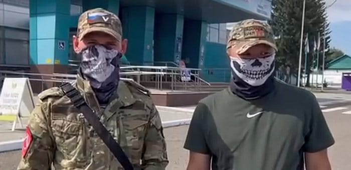 Бойцов с Алтая проводили на спецоперацию после отпуска
