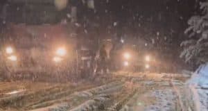 Улаганский перевал засыпало снегом