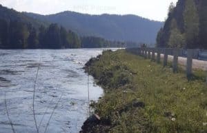 В Турочакском районе остаются подтопленными два приусадебных участка