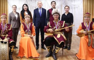 Олег Хорохордин поблагодарил призеров Дельфийских игр из Республики Алтай