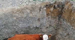 Водопад Корбу стал мощнее из-за паводка