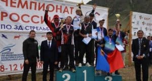 Чемпионат России по 3D стрельбе из лука прошел в Караколе