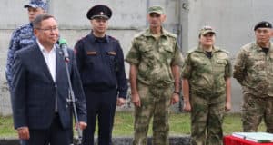 На Алтае наградили росгвардейцев – участников спецоперации