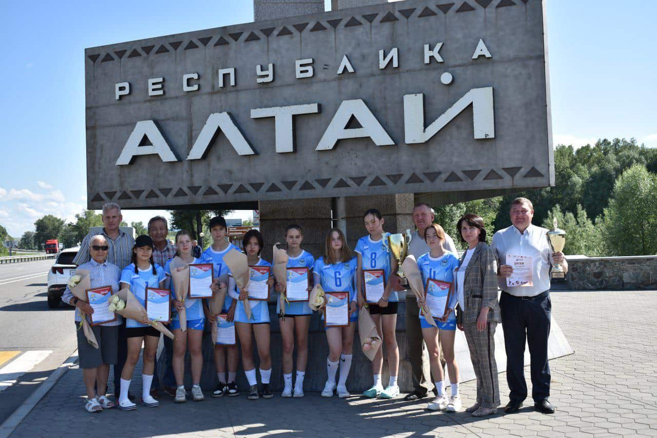 Юные волейболистки с Алтая стали призерами Всероссийской спартакиады