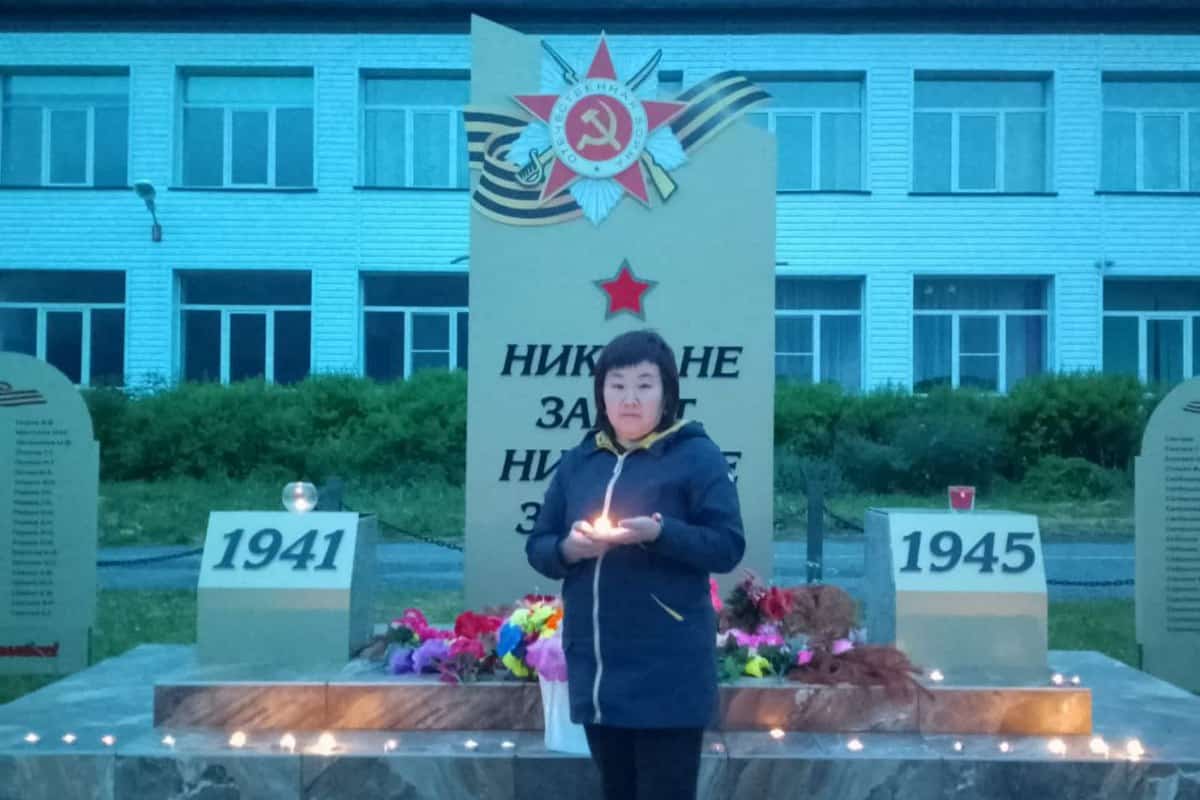 Митинги и акция «Свеча памяти» прошли по всей Республике Алтай
