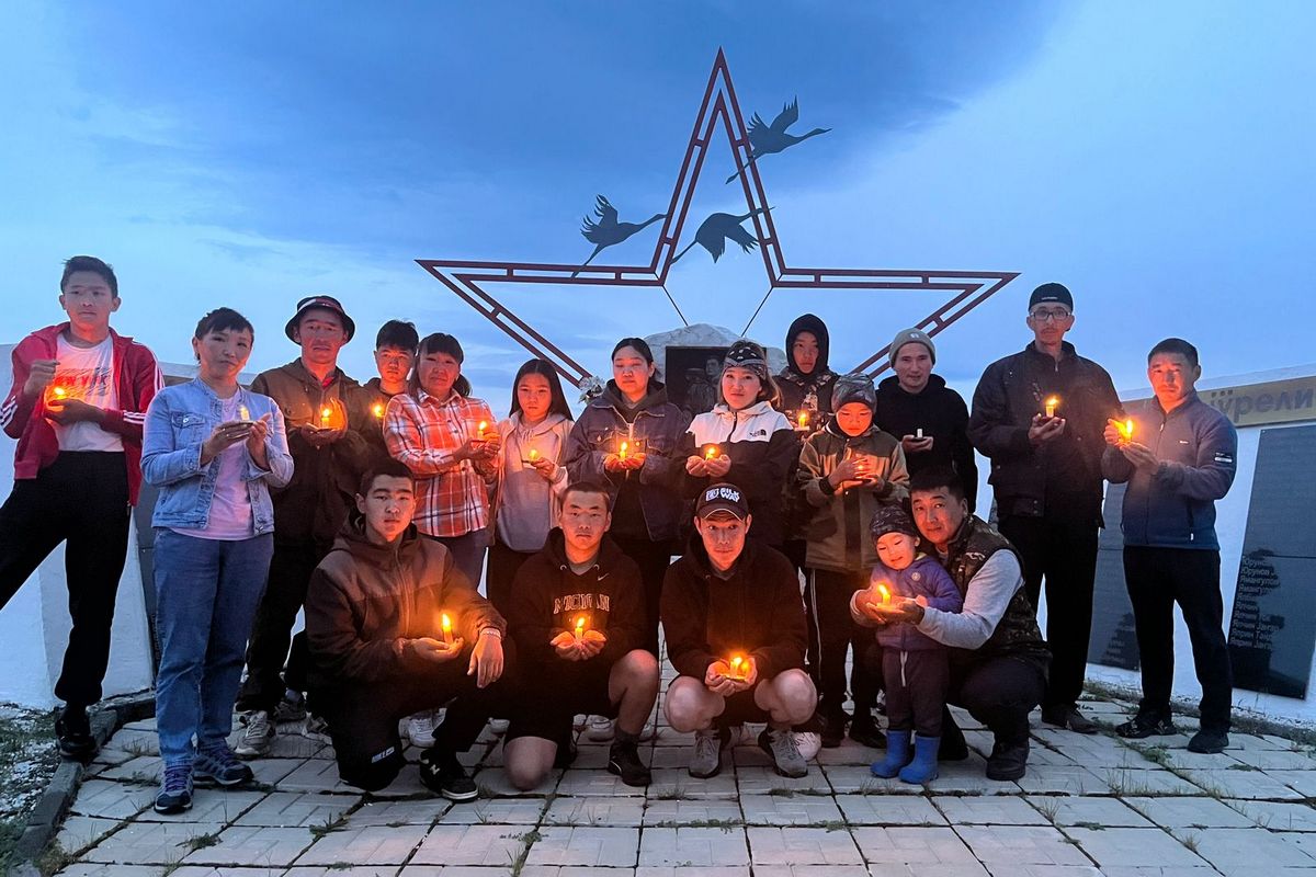 Митинги и акция «Свеча памяти» прошли по всей Республике Алтай 