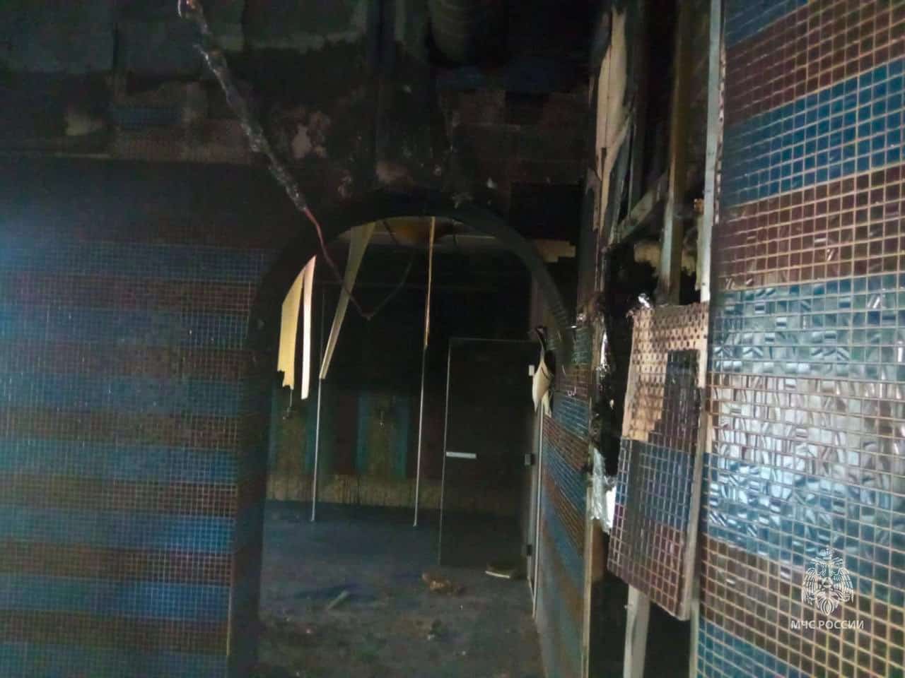 В аквапарке «Турсиб» произошел пожар 