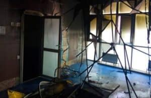В аквапарке «Турсиб» произошел пожар