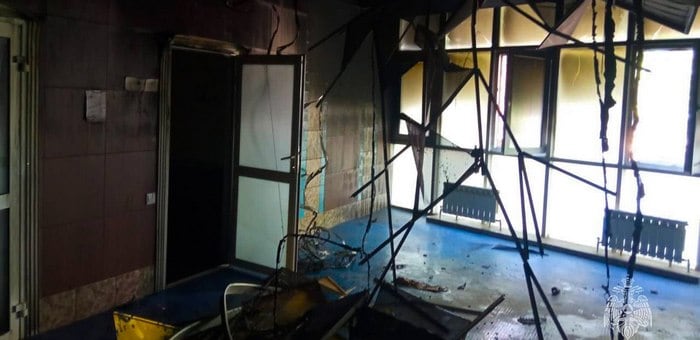 В аквапарке «Турсиб» произошел пожар