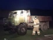 Житель Мендур-Соккона решил спалить свой грузовик Житель Мендур-Соккона решил спалить свой грузовик