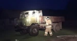 Житель Мендур-Соккона решил спалить свой грузовик