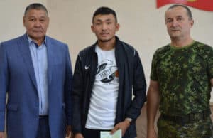 Военнослужащему из Нижней Талды вручили медаль Суворова Военнослужащему из Нижней Талды вручили медаль Суврова