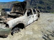 На Кату-Ярыке сгорел автомобиль