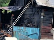 В Иогаче соседи спасли мужчину, который едва не погиб на пожаре