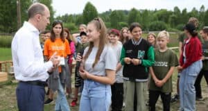 Олег Хорохордин навестил детей из ЛНР в лагере «Кедровый»